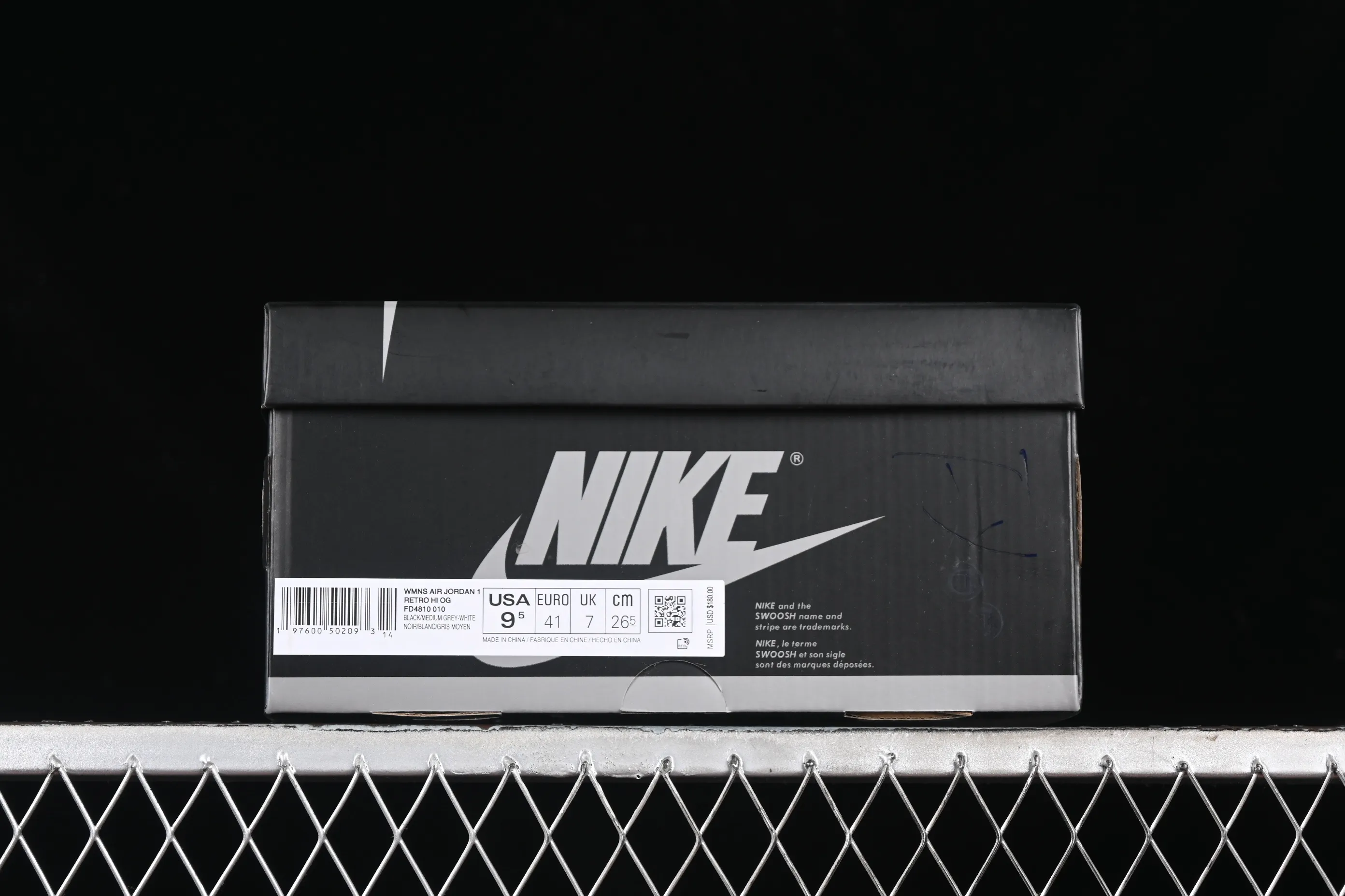 All categories Air Jordan Jordan series basketball shoes Air Jordan 1 High Air Jordan 1 High OG "Satin Shadow" AJ1 Joe 1 silk shadow gray FD4810-010